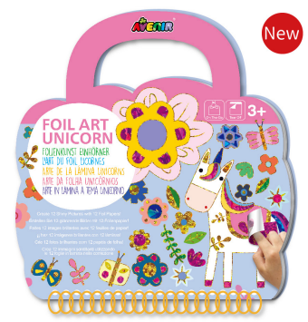 CH231921 Foil Art Unicorn