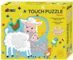 Wooden Touch Puzzle - Farm