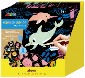 CH1674 Scratch Junior My Sea Friends