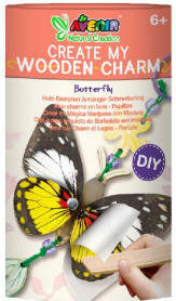 Create My Wooden Charm Butterfly