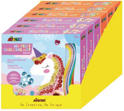 DP207239 My First Quilling ArtFree Assortment Display 6pcs assorted