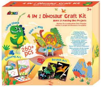 CH221773 4 in 1 Dinosaur Craft Kit