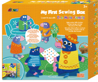CH201760 My first sewing box - learn to sew with The Mole Family