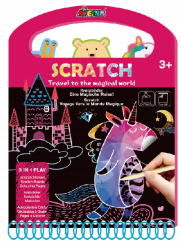 CH191604 Scratch book - Travel to the magical world
