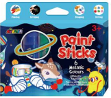BTS196011 Paint Sticks - 6  Metallic colours