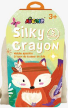 Silky Crayon - 6 colours