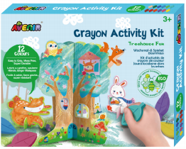 BTS216019 Crayon Activity Kit-Treehouse Fun