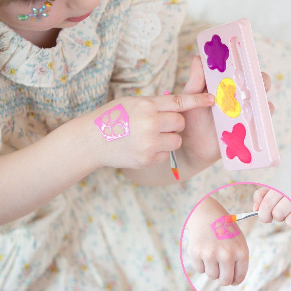 Fancy Me Face Art Butterfly Princess