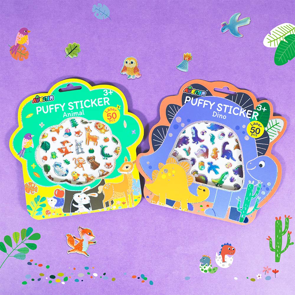 Puffy Sticker Animal