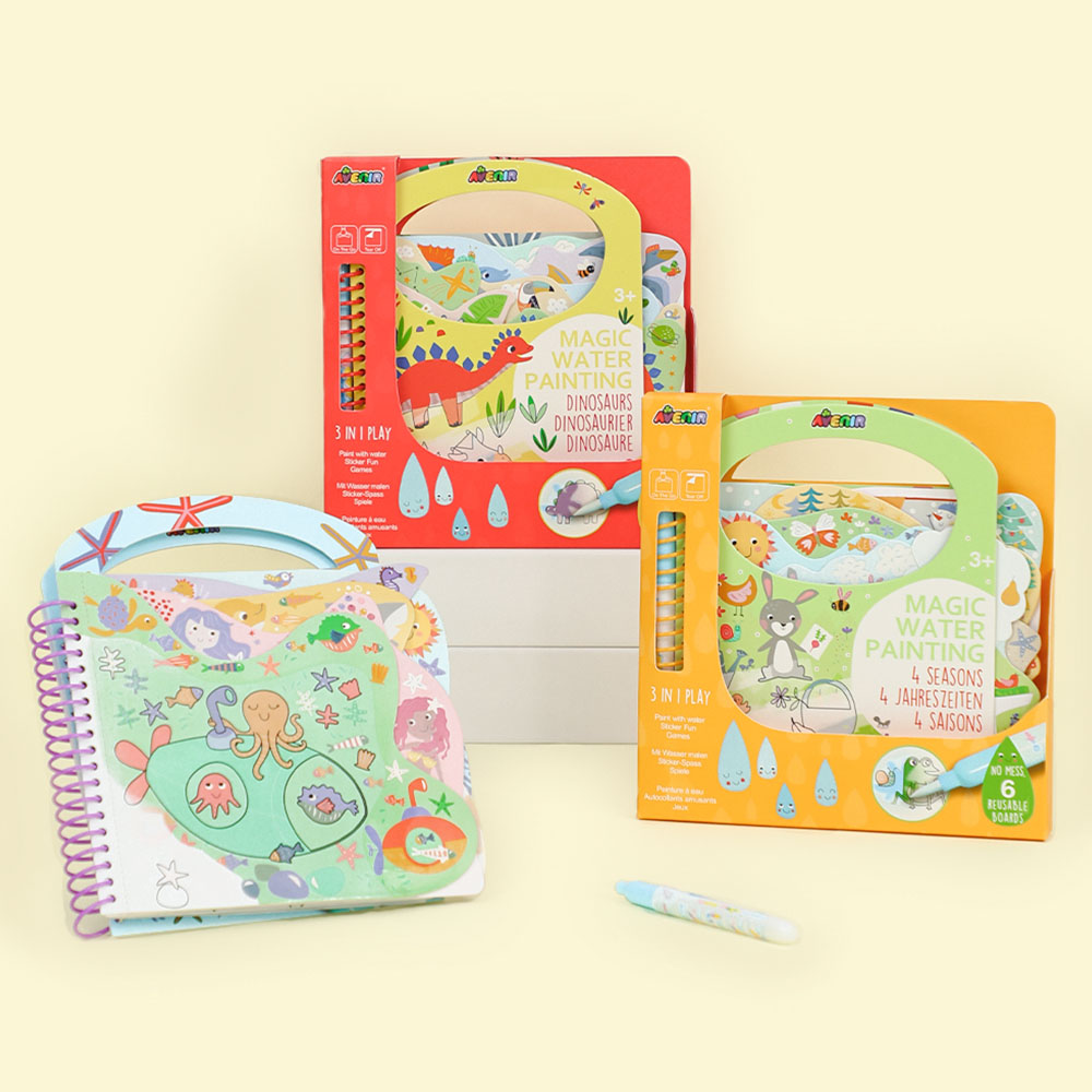 Magical Water Painting Underwater