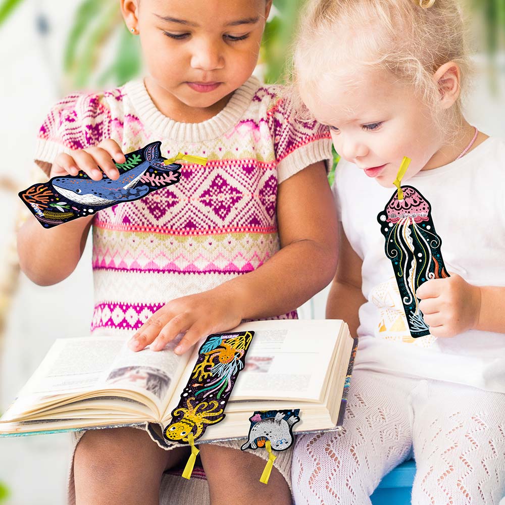 Scratch Sea Animal Bookmarks