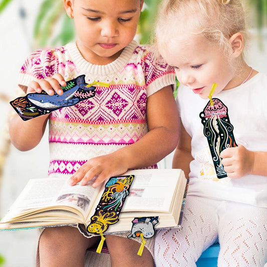 Scratch Sea Animal Bookmarks