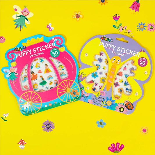 Puffy Sticker Garden