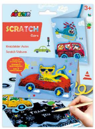 CH221856 Scratch Greeting Cards - Cars