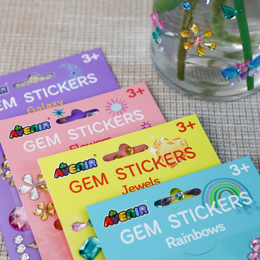Gem stickers-Rainbows
