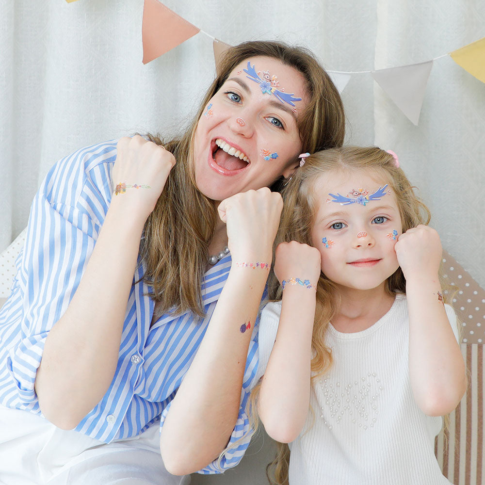 Fancy Me Face Stickers and Tattoos Animal