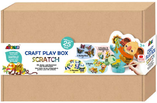 CH221447 Educational and School Craft Play Box - Scratch