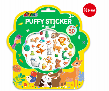 TS238248 Puffy Sticker Animal