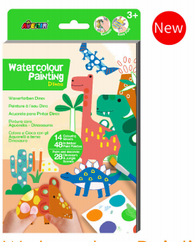 Watercolour Painting & Origami
Dino