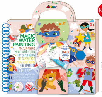 CH231898 Magic Water Painting Superheros