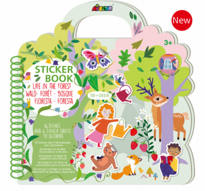 Sticker Book -
Forest