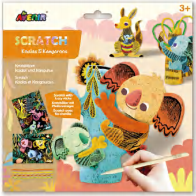 CH201721 Scratch with Fuzzy Sticks  Koalas&Kangaroos