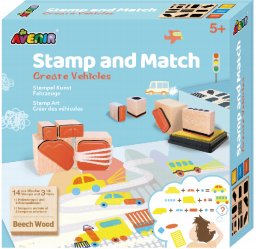 Stamp and Match  
Create Vehicles
