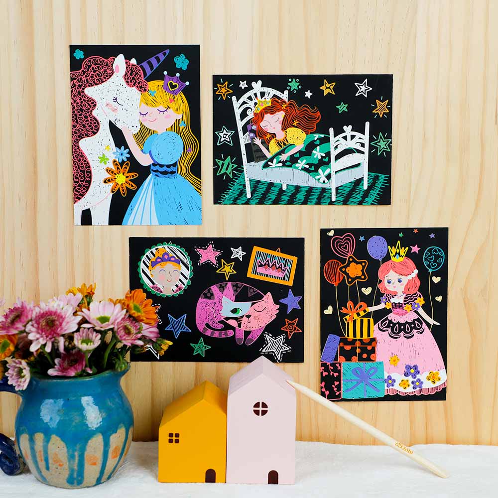 Mini Scratch Book Princess