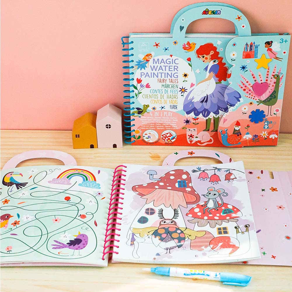 Magic Water Painting - Fantasy Garden