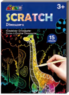 CH191601 Mini Scratch Book-Dinosaurs