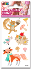 Small Tattoo Sticker Glitter-animal