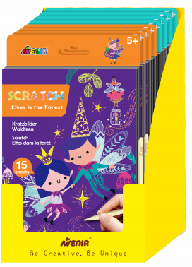DP227449 A5 Scratch BookFree Assorted Display 8 pcs assorted