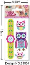 Small Tattoo Sticker- owl