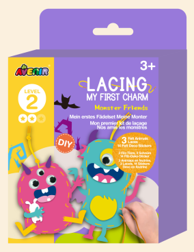 CH221802 Level 2-Lacing My First Charm-Monster Friends