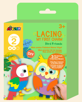 CH221803 Level 2-Lacing My First Charm-Bird Friends