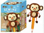 Sewing Pen Topper
Monkey