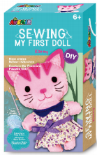 Sewing My First Doll 
 Kitty