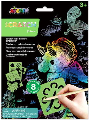 Scratch with Stencil
Dinos